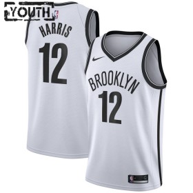 Dres Brooklyn Nets Joe Harris 12 Nike 2022-23 Association Edition Bijela Swingman - Dječji
